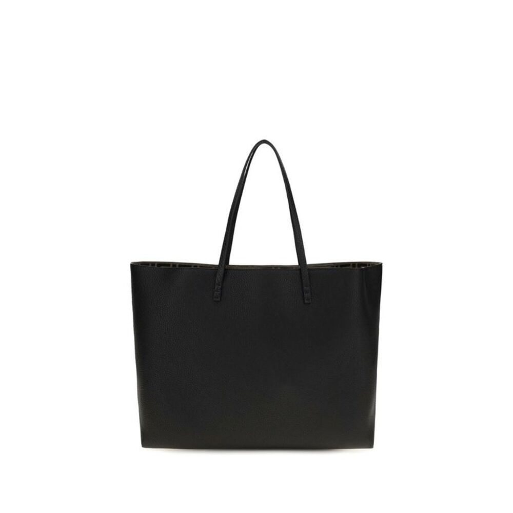 Fendi Black Calf Leather Bos Taurus Shoulder Women's Bag